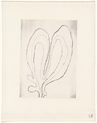 Louise Bourgeois. Untitled, plate 10 of 15, from the series, Nature Study. 2009