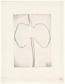 Louise Bourgeois. Untitled, plate 3 of 15, from the series, Nature Study. 2009