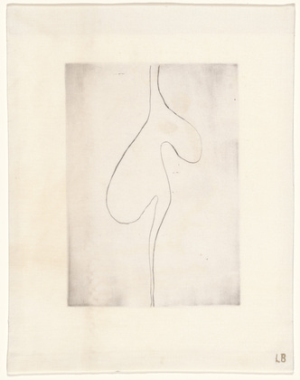 Louise Bourgeois. Untitled, plate 4 of 15, from the series, Nature Study. 2009