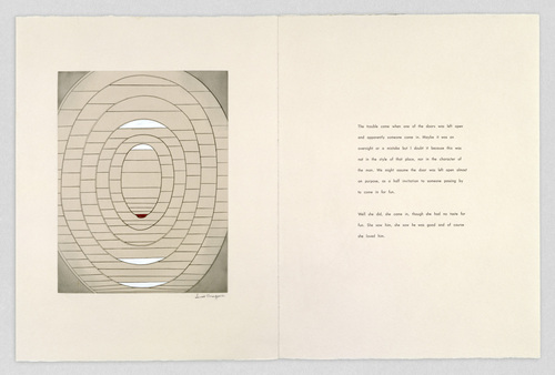 Louise Bourgeois. Untitled, plate 5 of 8, from the puritan: folio set #3 of 7. 1990-1997