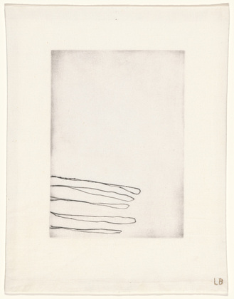 Louise Bourgeois. Untitled, plate 7 of 15, from the series, Nature Study. 2009