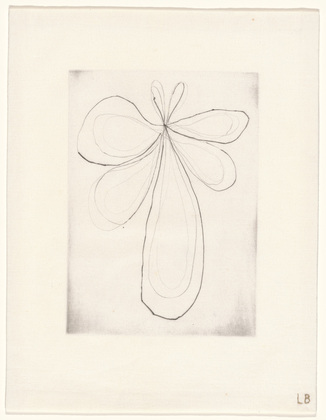 Louise Bourgeois. Untitled, plate 8 of 15, from the series, Nature Study. 2009