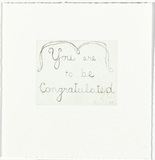 Louise Bourgeois. You Are To Be Congratulated. c. 2005