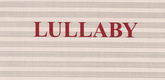 Louise Bourgeois. Lullaby, title sheet. 2006