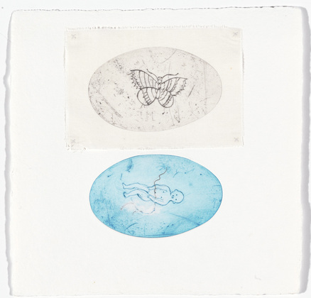Louise Bourgeois. Baby and Butterfly. 2007