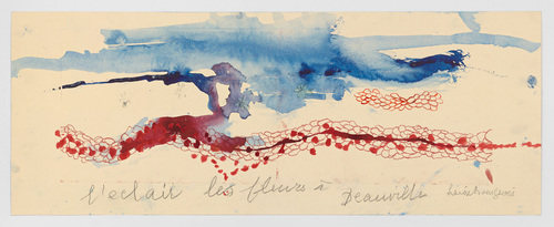 Louise Bourgeois. Untitled, no. 12 of 48 in La Rivière Gentille (set 2), from the series of installation sets (1-3). 2007