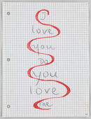 Louise Bourgeois. I Love You Do You Love Me. 1987
