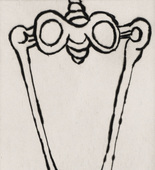 Louise Bourgeois. Untitled, plate 8 of 12, from the portfolio, Anatomy. 1989