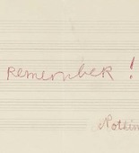 Louise Bourgeois. Nothing to Remember. 2004-2006