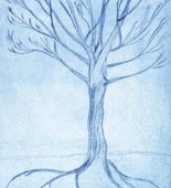 Louise Bourgeois. Untitled (Tall Tree), in Les Arbres (1), from the editioned series of portfolios, Les Arbres (1-6). 2004