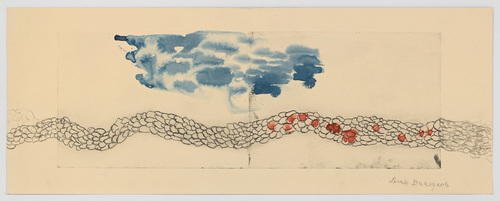 Louise Bourgeois. Untitled, no. 35 of 48 in La Rivière Gentille (set 2), from the series of installation sets (1-3). 2007