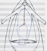 Louise Bourgeois. Untitled (Study for Wishbone). 1998