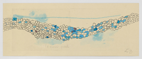 Louise Bourgeois. Untitled, no. 40 of 48 in La Rivière Gentille (set 2), from the series of installation sets (1-3). 2007