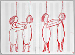 Louise Bourgeois. Hanging (To Life) on a Thread. 2002