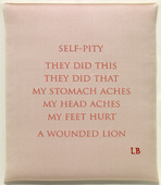 Louise Bourgeois. Self-Pity. 2009