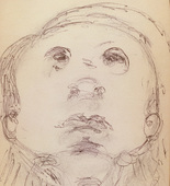 Louise Bourgeois. Untitled, no. 25 of 34, from the sketchbook, Album à Dessin. sketchbook date: 1950s-1980s