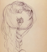 Louise Bourgeois. Untitled, no. 29 of 34, from the sketchbook, Album à Dessin. sketchbook date: 1950s-1980s