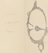 Louise Bourgeois. Untitled, plate 8 of 9, from the illustrated book, Differentiate. 2007