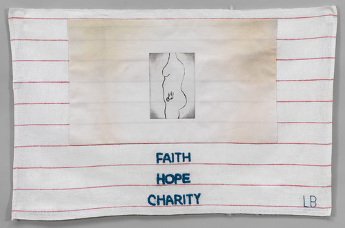 Louise Bourgeois. Faith Hope Charity. 2009