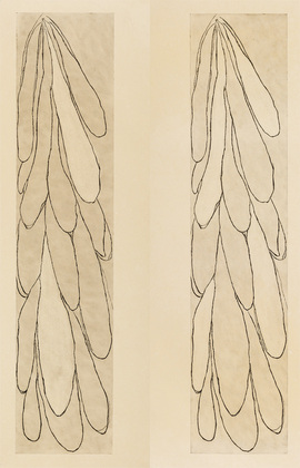 Louise Bourgeois. Untitled, plates 2 and 3 of 9, from the illustrated book, Differentiate. 2007