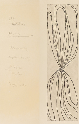 Louise Bourgeois. Untitled, plate 4 of 9, from the illustrated book, Differentiate. 2007