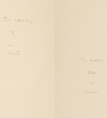 Louise Bourgeois. Differentiate, text, pages 16 and 17 of 26. 2007