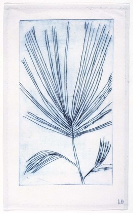 Louise Bourgeois. Untitled (Branch with Needles), in Les Arbres (3), from the editioned series of portfolios, Les Arbres (1-6). 2004