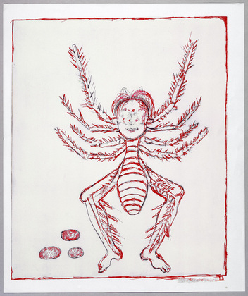 Louise Bourgeois. Untitled (Study for Dancing Insect). 2003