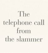 Louise Bourgeois. The Telephone Call from the Slammer, no. 1 of 9, component B, from the series, What Is the Shape of This Problem? 1999