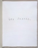 Louise Bourgeois. Les Arbres (1-6). 2004