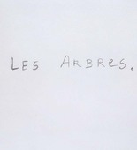 Louise Bourgeois. Les Arbres (1-6). 2004