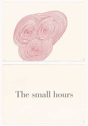 Louise Bourgeois. The Small Hours, no. 2 of 9, from the series, What Is the Shape of This Problem? 1999