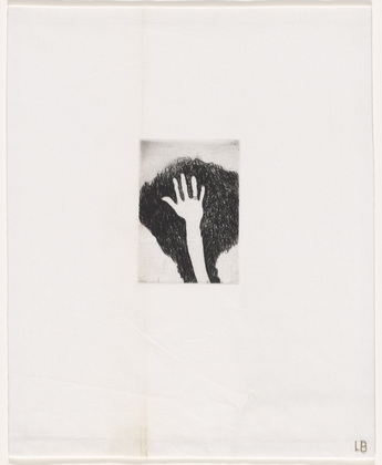 Louise Bourgeois. Marriage, plate 5 of 24, from the series, Self Portrait. 2009