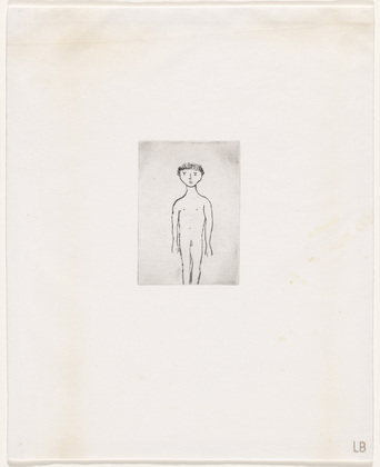 Louise Bourgeois. Michel, plate 7 of 24, from the series, Self Portrait. 2009