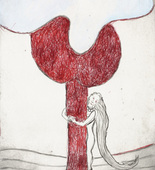 Louise Bourgeois. Embracing the Tree II. 2003