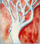 Louise Bourgeois. Untitled (Bent Tree), in Les Arbres (6), from the editioned series of portfolios, Les Arbres (1-6). 2004