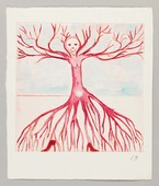 Louise Bourgeois. Untitled (Wide Tree). 2004-2005