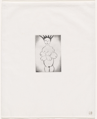 Louise Bourgeois. Good Mother, plate 17 of 24, from the series, Self Portrait. 2009