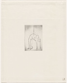 Louise Bourgeois. Arch of Hysteria, plate 19 of 24, from the series, Self Portrait. 2009