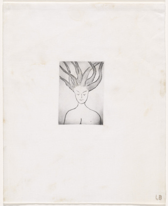 Louise Bourgeois. Louise, plate 21 of 24, from the series, Self Portrait. 2009