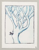Louise Bourgeois. Untitled (Bent Tree), from the editioned series of portfolios, Les Arbres (1-6). 2004
