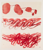Louise Bourgeois. Untitled, no. 3 of 11, from the series, The Red Sky. 2009