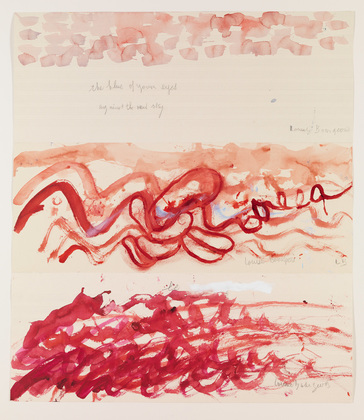 Louise Bourgeois. Untitled, no. 4 of 11, from the series, The Red Sky. 2009