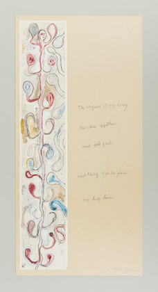 Louise Bourgeois. Each Thing Has Its Place. 2006
