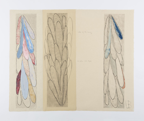 Louise Bourgeois. Untitled, no. 1 of 3, from the series, Evening of My Life. 2007