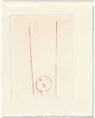 Louise Bourgeois. Untitled, plate 1 of 9, from the portfolio, The View from the Bottom of the Well. 1995