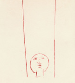 Louise Bourgeois. Untitled, plate 1 of 9, from the portfolio, The View from the Bottom of the Well. 1995