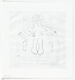 Louise Bourgeois. Untitled, plate 6 of 7, from the portfolio, Metamorfosis. 1997