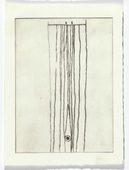 Louise Bourgeois. Untitled, plate 2 of 9, from the portfolio, The View from the Bottom of the Well. 1996