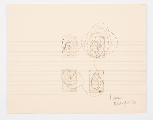 Louise Bourgeois. Untitled (Orbits and Gravity). 2008